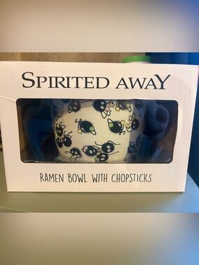 Ramen Bowl with Chopsticks - Spirited Away